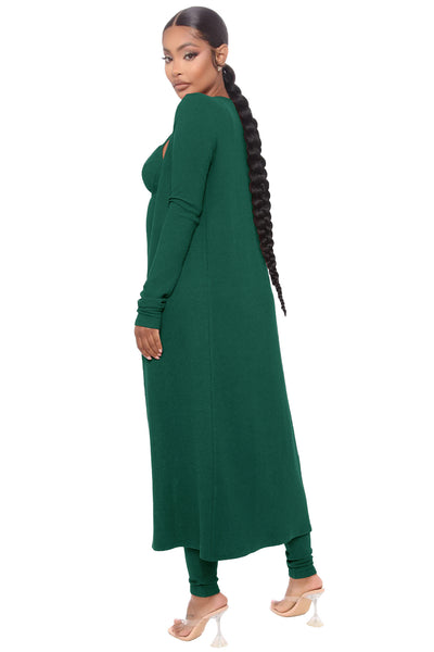 Jumpsuit Casual Mujer con Chaqueta Larga de Manga Larga - Image 17