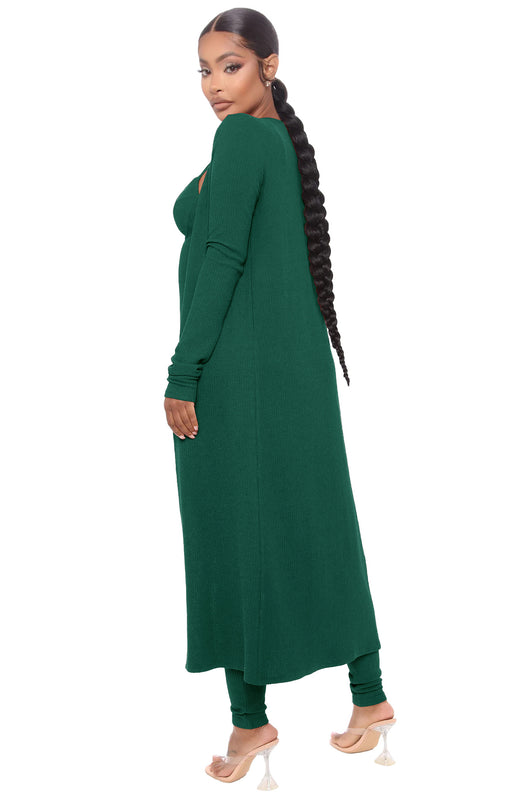 Jumpsuit Casual Mujer con Chaqueta Larga de Manga Larga - Image 17