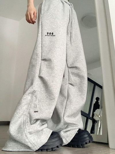 Pantalones Anchos con Cordón y Volantes - Diseño Casual Chic de Moda Urbana - Image 12