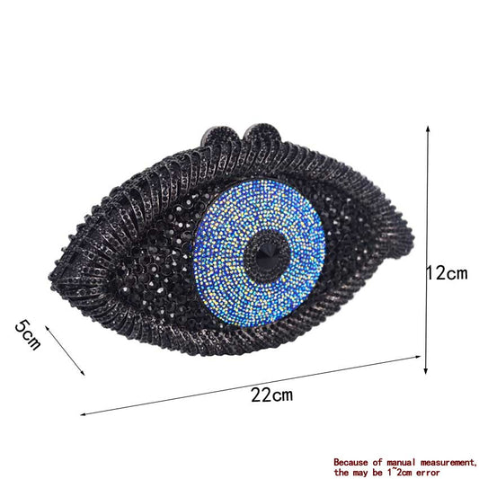 Bolso de Noche Diamante Ojo Elegante para Mujer - Image 2