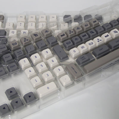 Set Completo de 133 Teclas PBT Personalizables - Teclado Mecánico Eje Rojo - Image 9