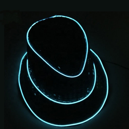 Sombrero de Fiesta Navideño con Lentejuelas Brillantes y Efecto Fluorescente - Image 11