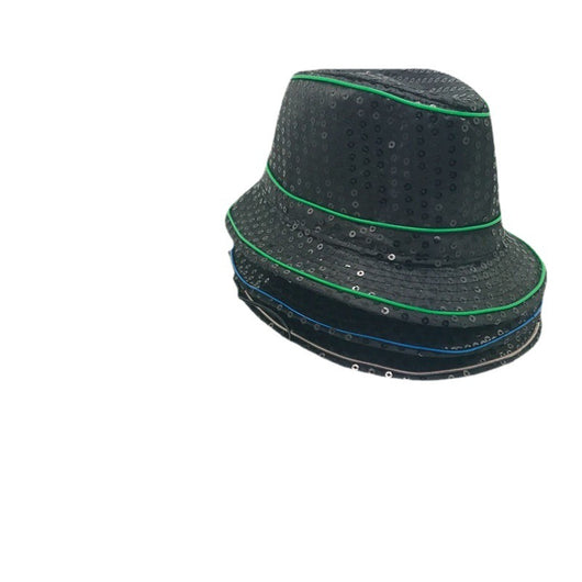 Sombrero de Fiesta Navideño con Lentejuelas Brillantes y Efecto Fluorescente - Image 13