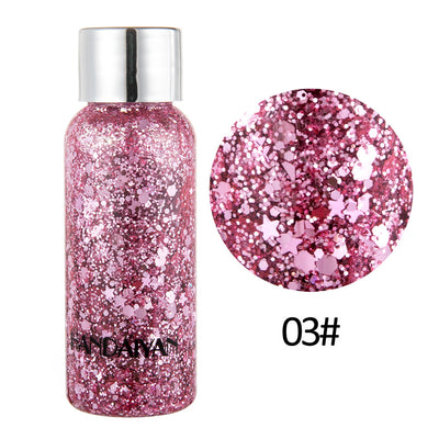 Gel Glitter Multiuso para Uñas, Cabello, Cuerpo y Rostro - Lentejuelas Sueltas Festival - Image 17