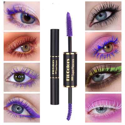 Máscara de Pestañas Doble Punta Color + Tinte de Cejas Waterproof Antiemborronante - Image 17
