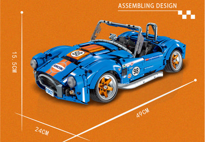 Auto Deportivo Armable con Bloques de Construcción para Niños - Image 7