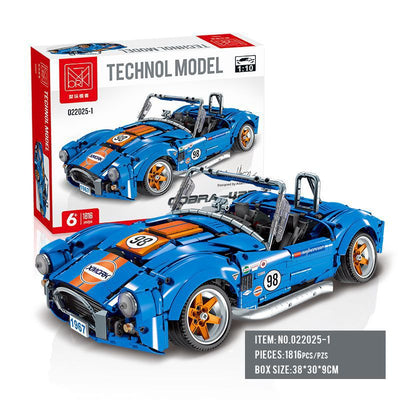 Auto Deportivo Armable con Bloques de Construcción para Niños - Image 11