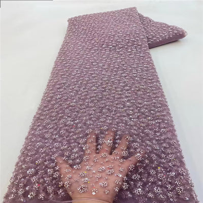 Tela de Lentejuelas con Cuentas de Burbujas para Vestidos de Bordado - Image 11