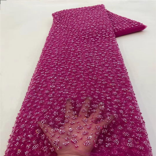 Tela de Lentejuelas con Cuentas de Burbujas para Vestidos de Bordado - Image 12