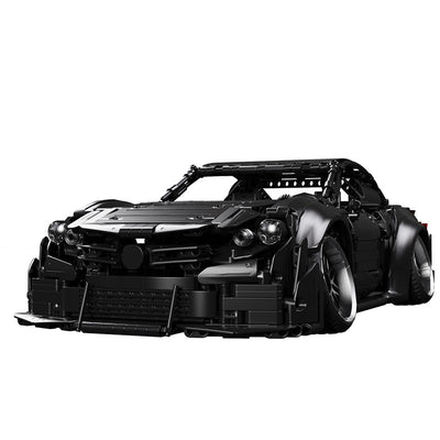 Auto de Carreras C63 Black Warrior - Bloques de Construcción Ensamblados - Image 10