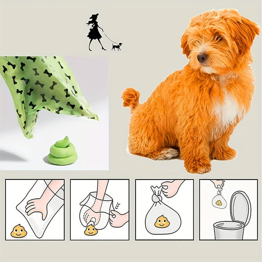 Bolsas Biodegradables para Desechos de Mascotas con Dispensador - Image 3