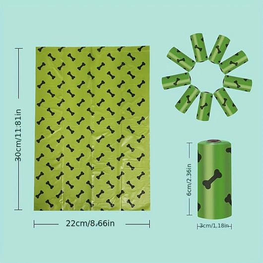 Bolsas Biodegradables para Desechos de Mascotas con Dispensador - Image 4