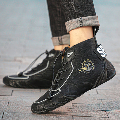 Botas Dr Martens Altas para Hombre Talla Grande - Cuero con Forro Térmico - Image 10