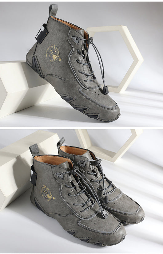 Botas Dr Martens Altas para Hombre Talla Grande - Cuero con Forro Térmico - Image 14