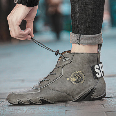 Botas Dr Martens Altas para Hombre Talla Grande - Cuero con Forro Térmico - Image 15