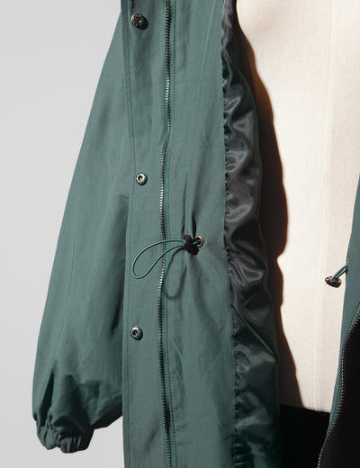 Gabardina Larga Coreana Otoño - Cuello de Pie con Cintura Ajustable - Image 16
