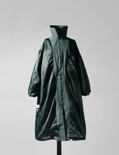 Gabardina Larga Coreana Otoño - Cuello de Pie con Cintura Ajustable - Image 17