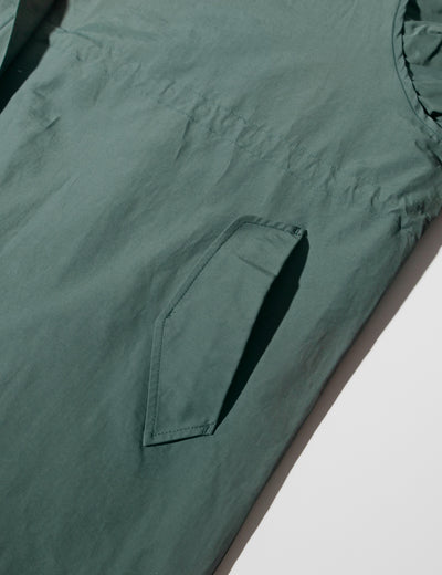 Gabardina Larga Coreana Otoño - Cuello de Pie con Cintura Ajustable - Image 19