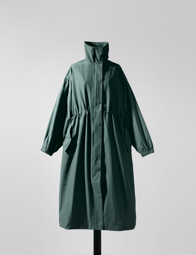 Gabardina Larga Coreana Otoño - Cuello de Pie con Cintura Ajustable - Image 23