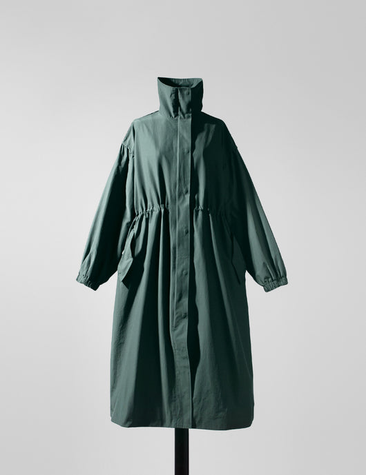 Gabardina Larga Coreana Otoño - Cuello de Pie con Cintura Ajustable - Image 23