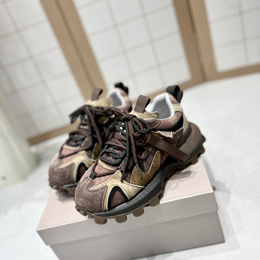 Zapatillas Deportivas Retro con Suela Gruesa y Acabado Brillante para Mujer - Image 8