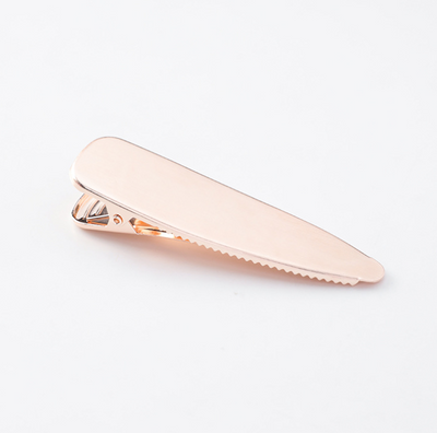Clips Retro Pato Mate Metal Cepillado para Cabello y Flequillo - Image 6
