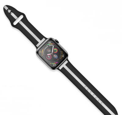 Correa de Reloj de Silicona a Rayas - Image 14