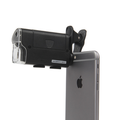 Microscopio para Celular 60X/100X - Lente Portátil de Aumento
