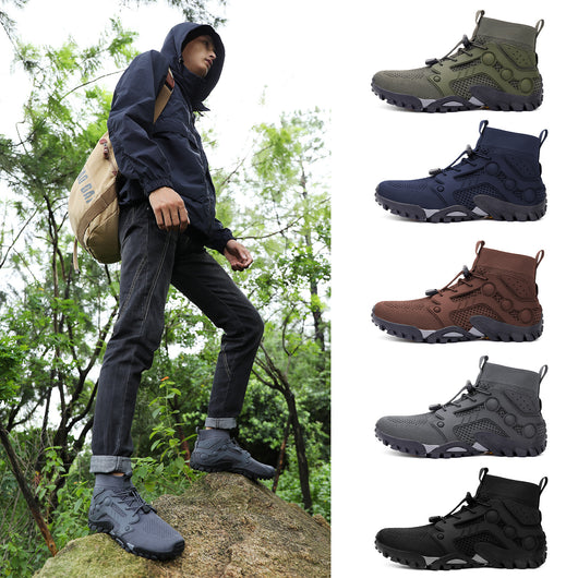 Botas de Senderismo Altas Ligeras para Hombre - Talla Grande - Image 8