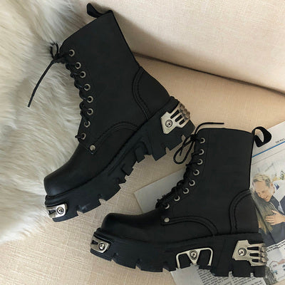 Botas de Motocicleta con Suela Reforzada