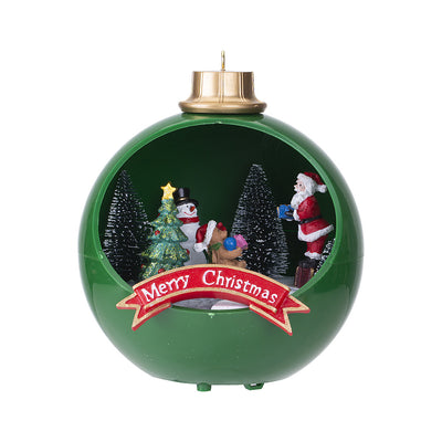 Casa de Nieve Decorativa para Navidad - Adorno Luminoso - Image 15