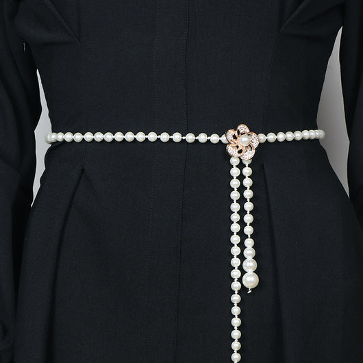 Cinturón de Cadena de Perlas para Mujer - Accesorio Elegante - Image 7
