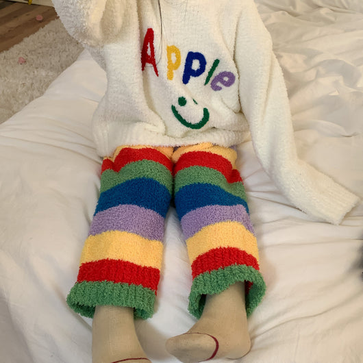 Pijama Infantil Arcoíris con Letras para Niños y Niñas - Image 11