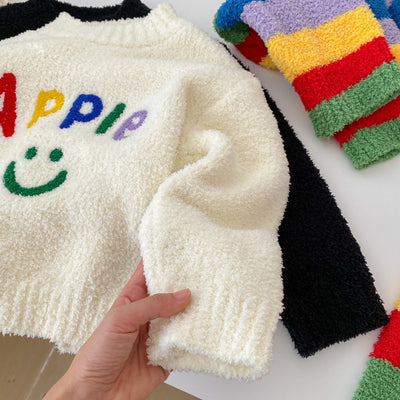 Pijama Infantil Arcoíris con Letras para Niños y Niñas - Image 20