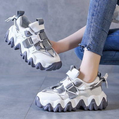 Zapatos Daddy Versátiles con Suela Gruesa para Mujer - Image 7