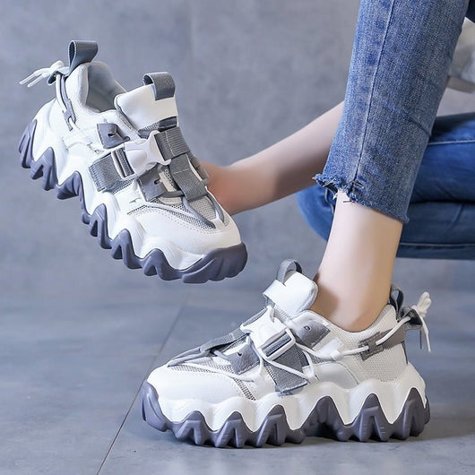 Zapatos Daddy Versátiles con Suela Gruesa para Mujer - Image 7