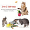 Kit de Juguetes Interactivos para Gatos - Varita y Juguete Masticable