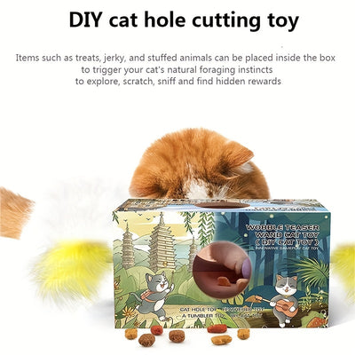 Kit de Juguetes Interactivos para Gatos - Varita y Juguete Masticable - Image 4