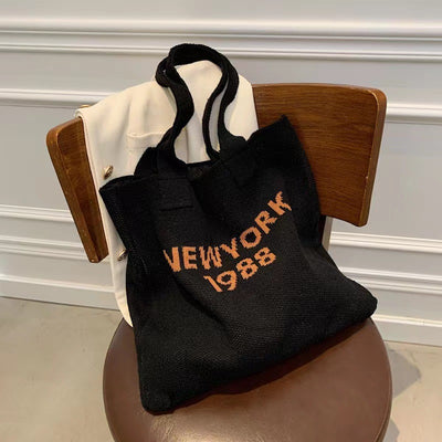 Bolsa Tejida de Gran Capacidad para Llevar a Mano - Image 16