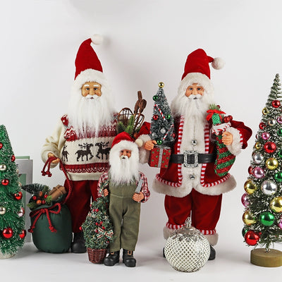 Decoraciones Navideñas de Tela - Santa Claus para el Hogar - Image 7