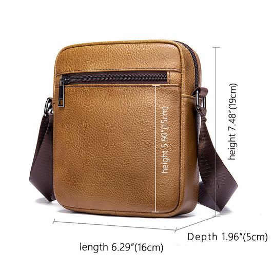 Bolso Bandolera de Cuero para Hombre Ejecutivo - Image 13