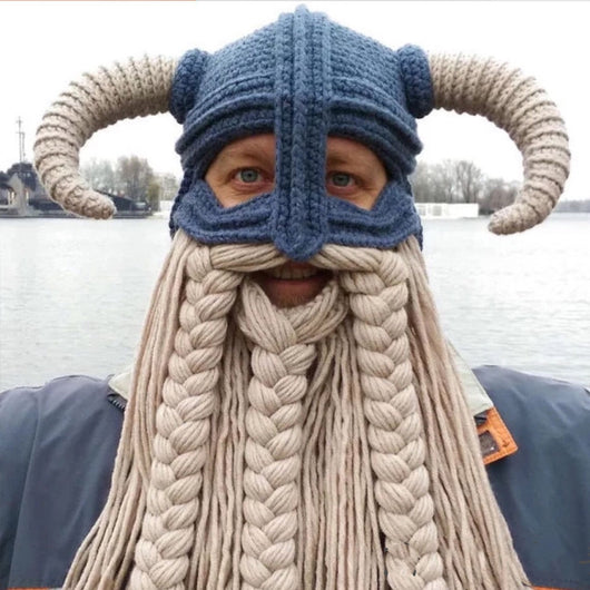 Gorro de Lana Tejido a Mano con Orejeras - Diseño Excéntrico para Parejas