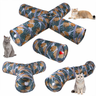 Túnel Plegable para Gatos con Diseño Impreso - Image 6