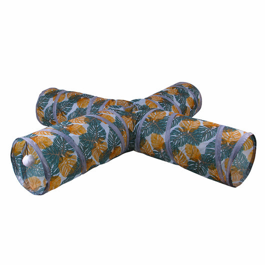 Túnel Plegable para Gatos con Diseño Impreso - Image 10