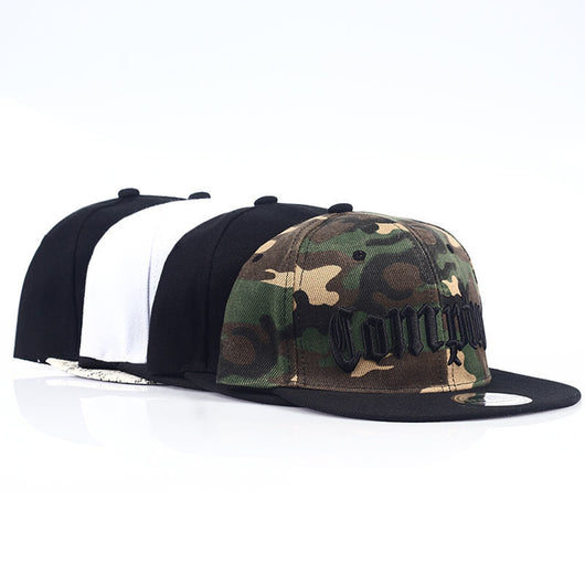 Gorra Snapback Compton Juventud Hip-Hop de Visera Plana - Image 2