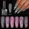 Esmalte Gel Efecto Ojo de Gato con Cristales Diamante