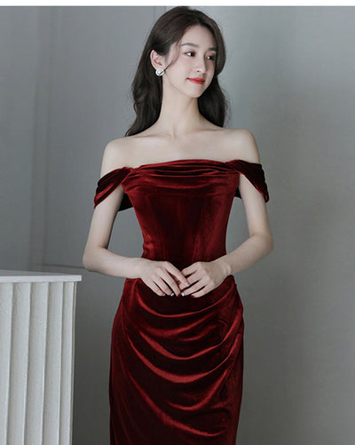 Vestido de Novia Cola de Pez Terciopelo - Elegancia y Sofisticación - Image 6