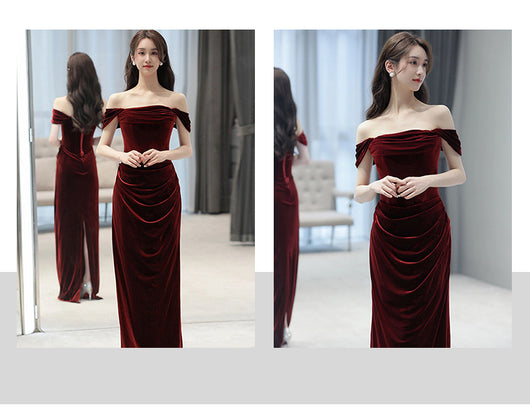 Vestido de Novia Cola de Pez Terciopelo - Elegancia y Sofisticación - Image 8