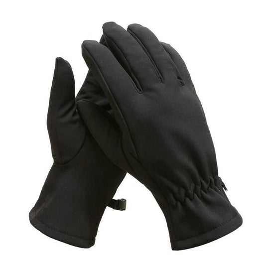 Guantes Tácticos de Cuero de Tiburón Camuflaje Resistentes al Viento - Image 11
