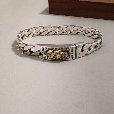 Pulsera Cubana de Plata S925 - Joyería Versátil para Hombre y Mujer - Image 10